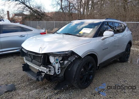 2019 Chevrolet Blazer Rs z USA, uszkodzony, nr VIN 3GNKBJRS7KS704177